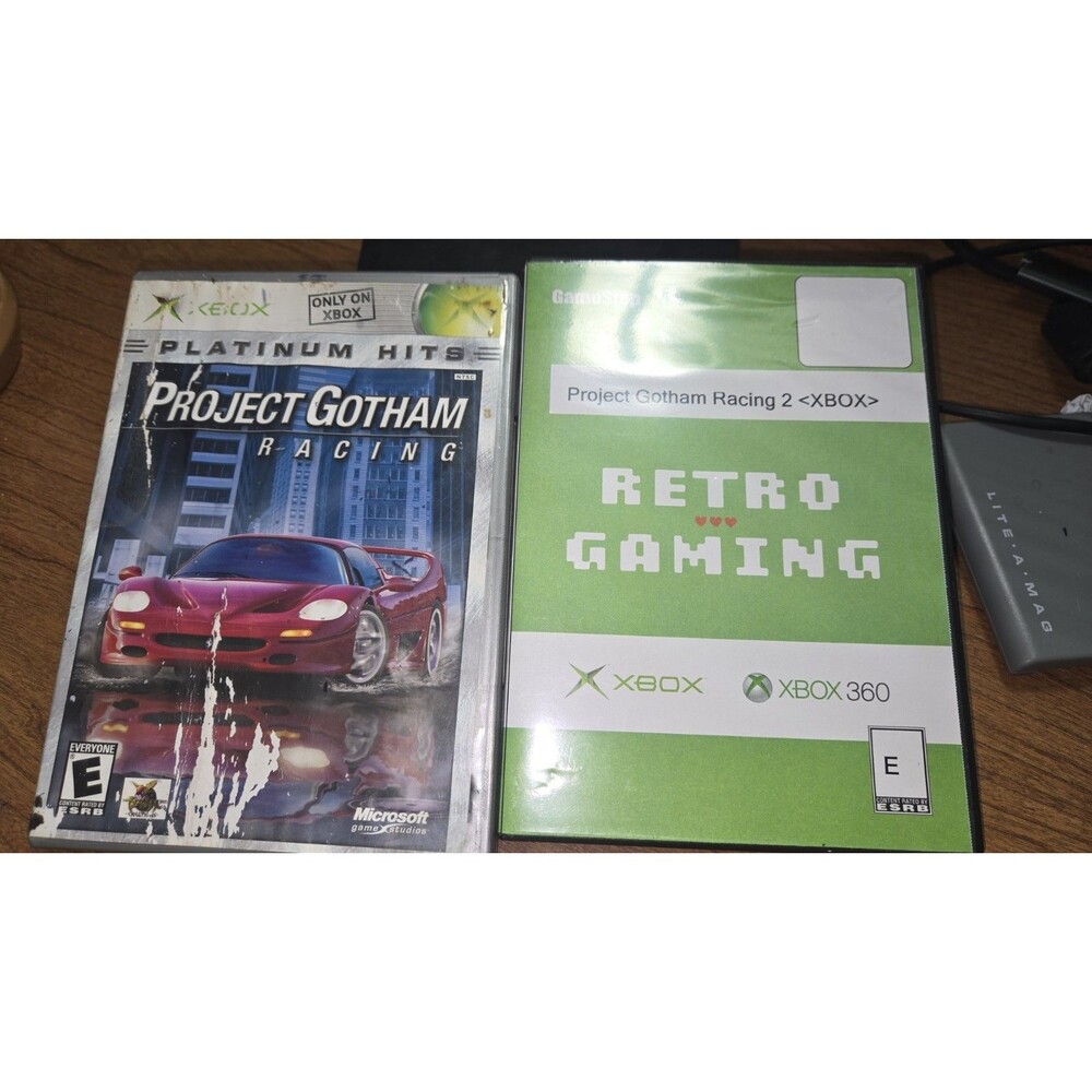 Project Gotham Racing 1 And 2 Xbox Tested And Working #1 CIB